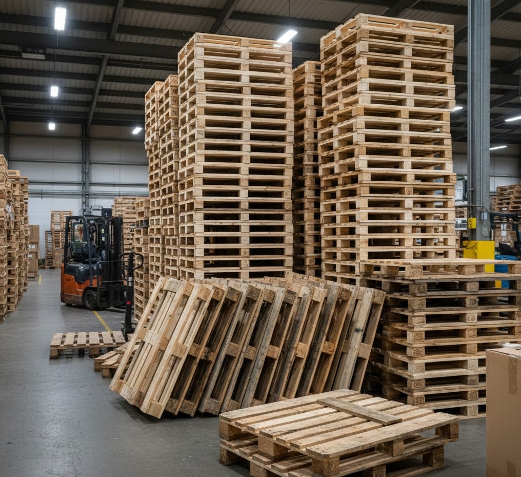 Quality pallets for warehousing and shipping